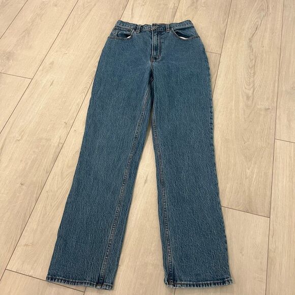 Abercrombie & Fitch the 90s straight ultra high rise  women’s jeans  size 26 - Picture 1 of 9